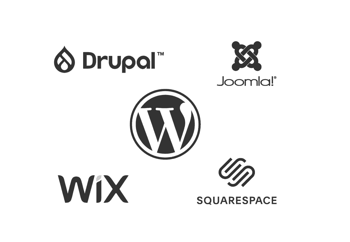 WordPress - Wix - Squarespace - Drupal - Joomla